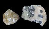 Cerussite, Barite, Galena - Wholesale Flat (About pieces) #59963-2